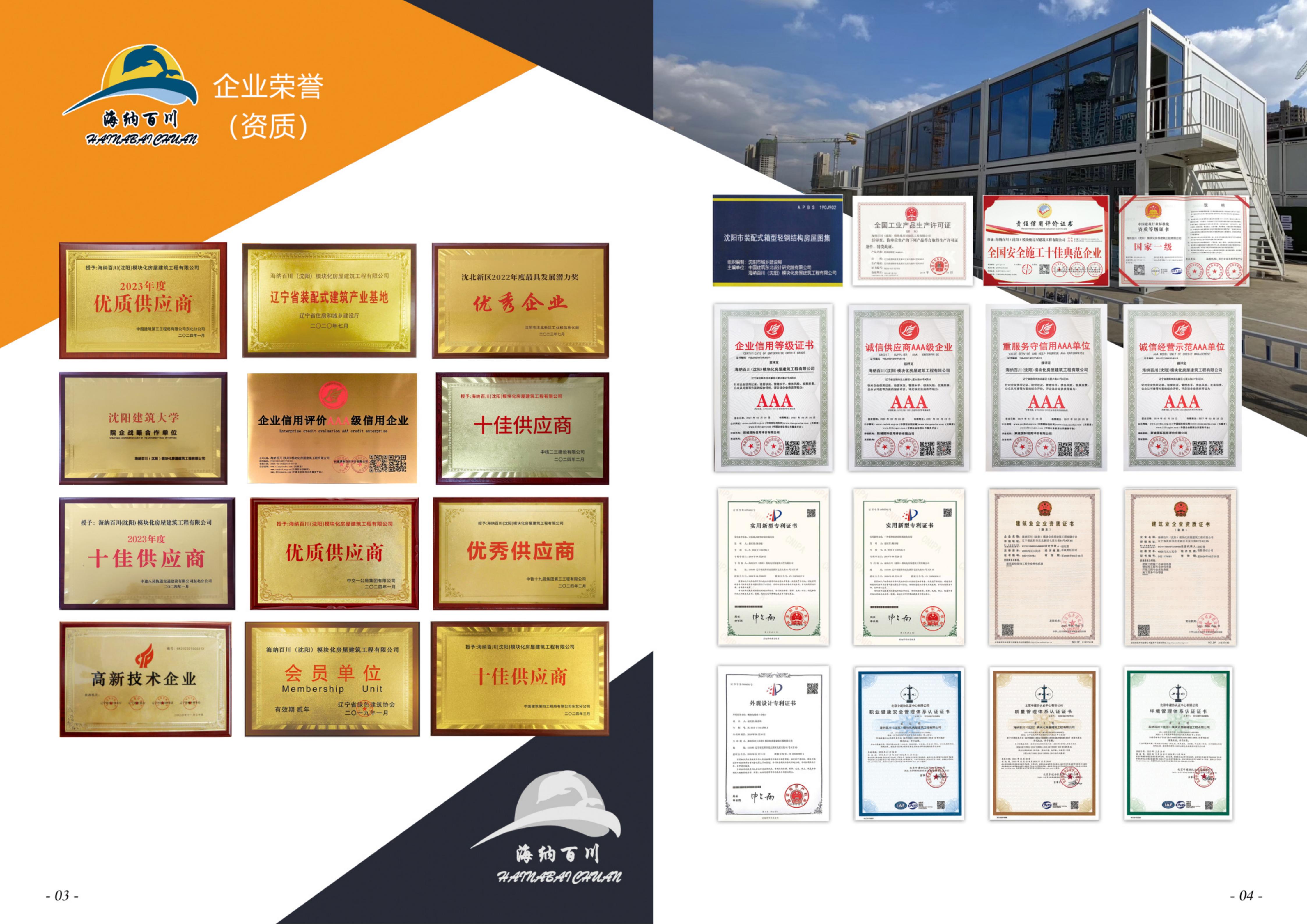 盘锦打包箱式房